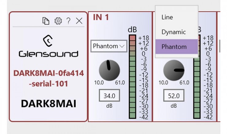 Dark8MAI Controller Select Input BAN